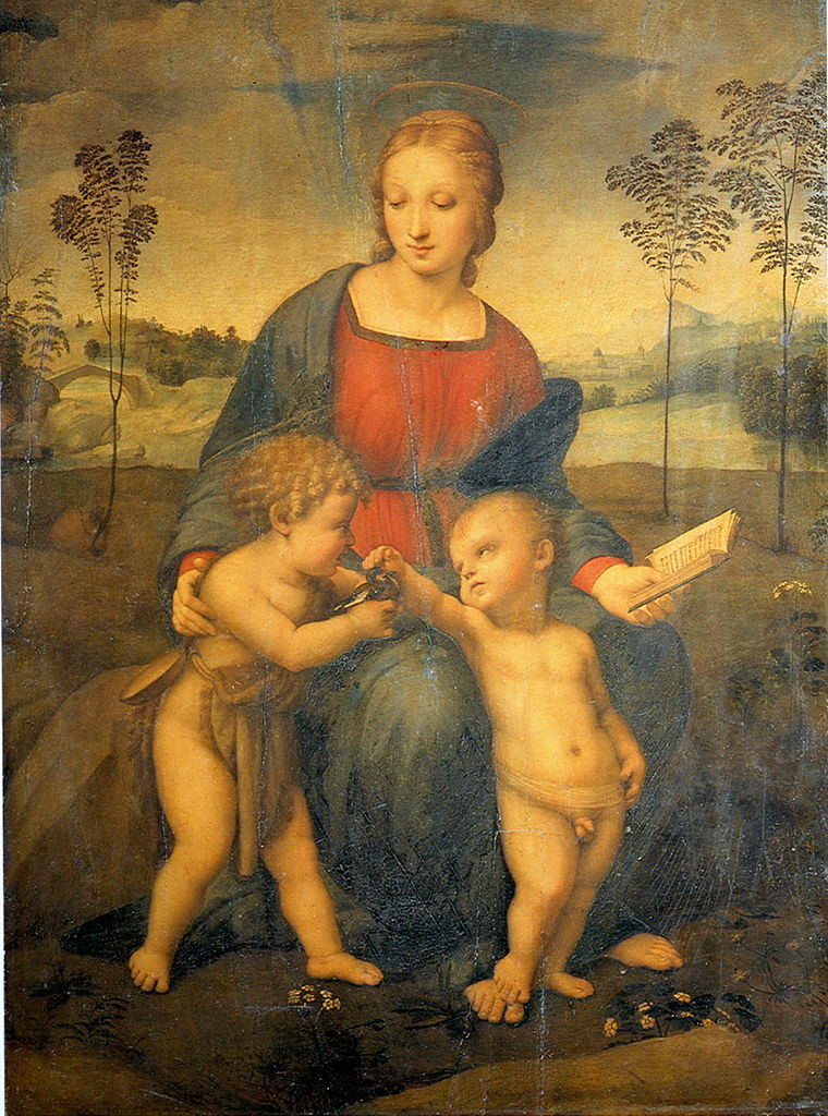 Madonna of the Goldfinch or Madonna del cardellino