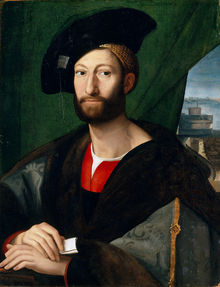 Giuliano de’ Medici, Duc de Nemours (by Raphael)
